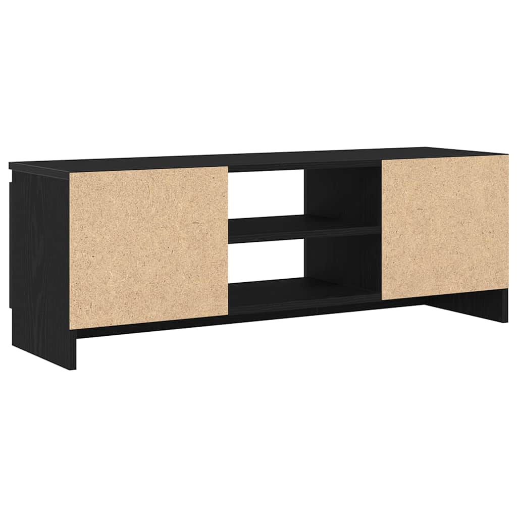 TV ormarić crni hrast 102x30x36 cm inženjerski drvo
