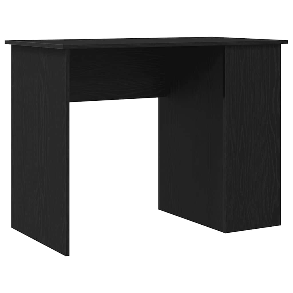 Radni stol Crni hrast 100x55x75 cm Konstruirano drvo