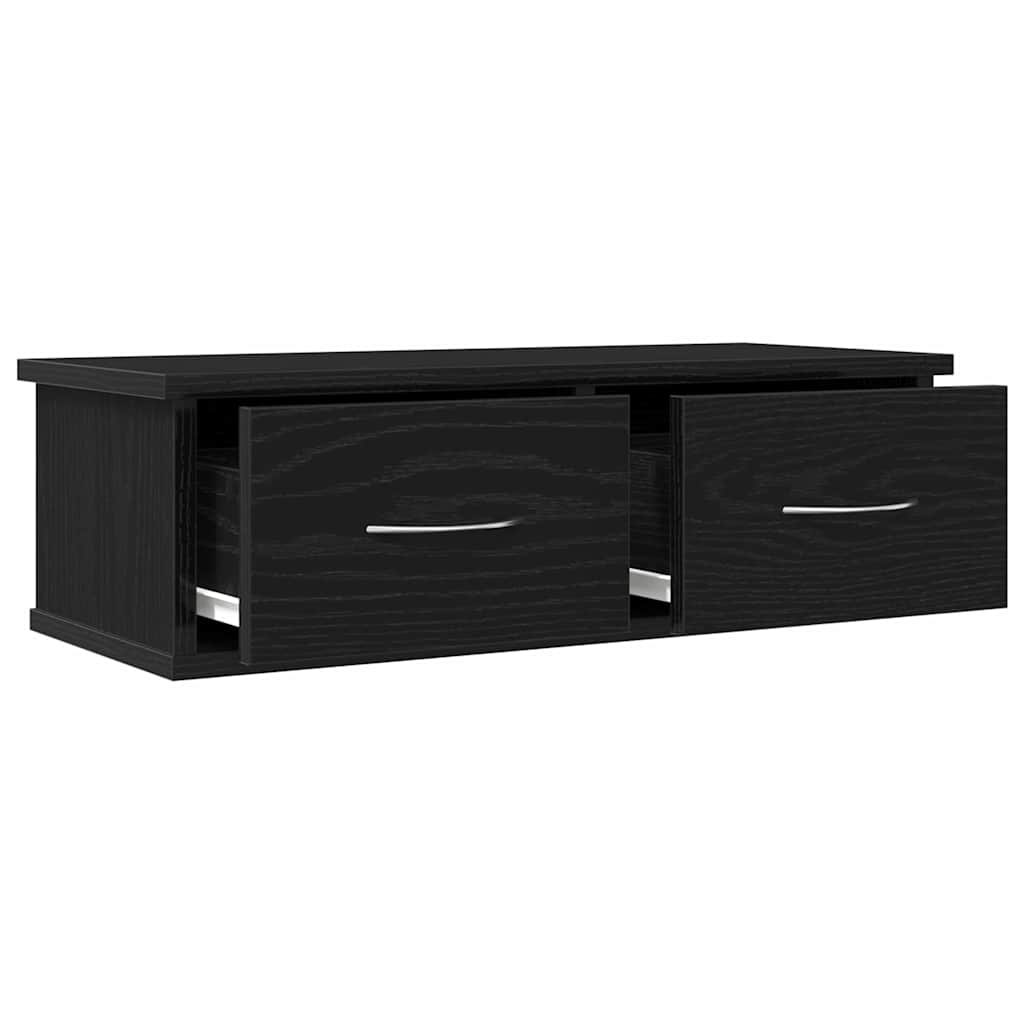 Ormar za Zid Crni hrast 60 x 26 x 18,5 cm Konstruirano drvo