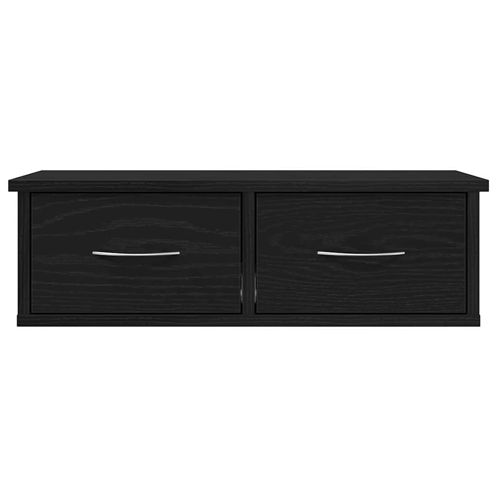 Ormar za Zid Crni hrast 60 x 26 x 18,5 cm Konstruirano drvo