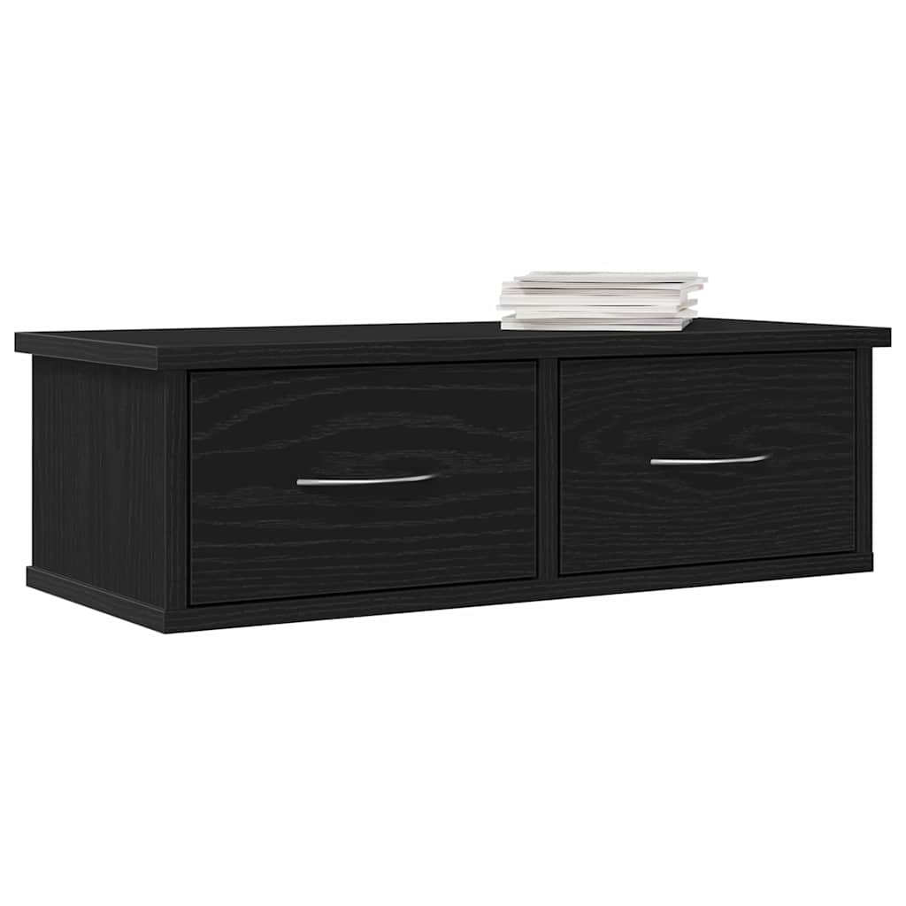 Ormar za Zid Crni hrast 60 x 26 x 18,5 cm Konstruirano drvo