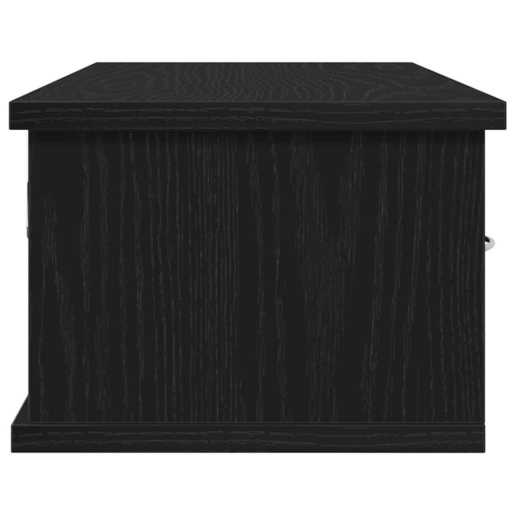 Ormar za Zid Crni hrast 60 x 26 x 18,5 cm Konstruirano drvo