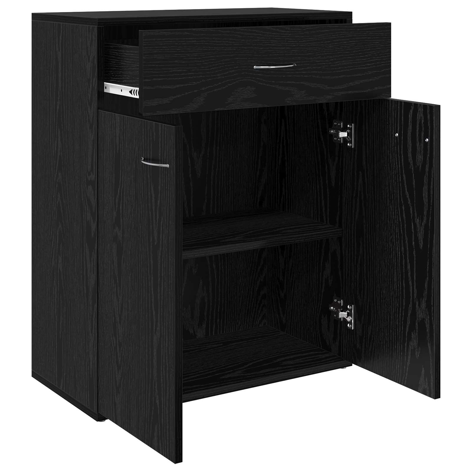 Kreveta s ladicama Crni hrast 60 x 30 x 75 cm Konstruirano drvo