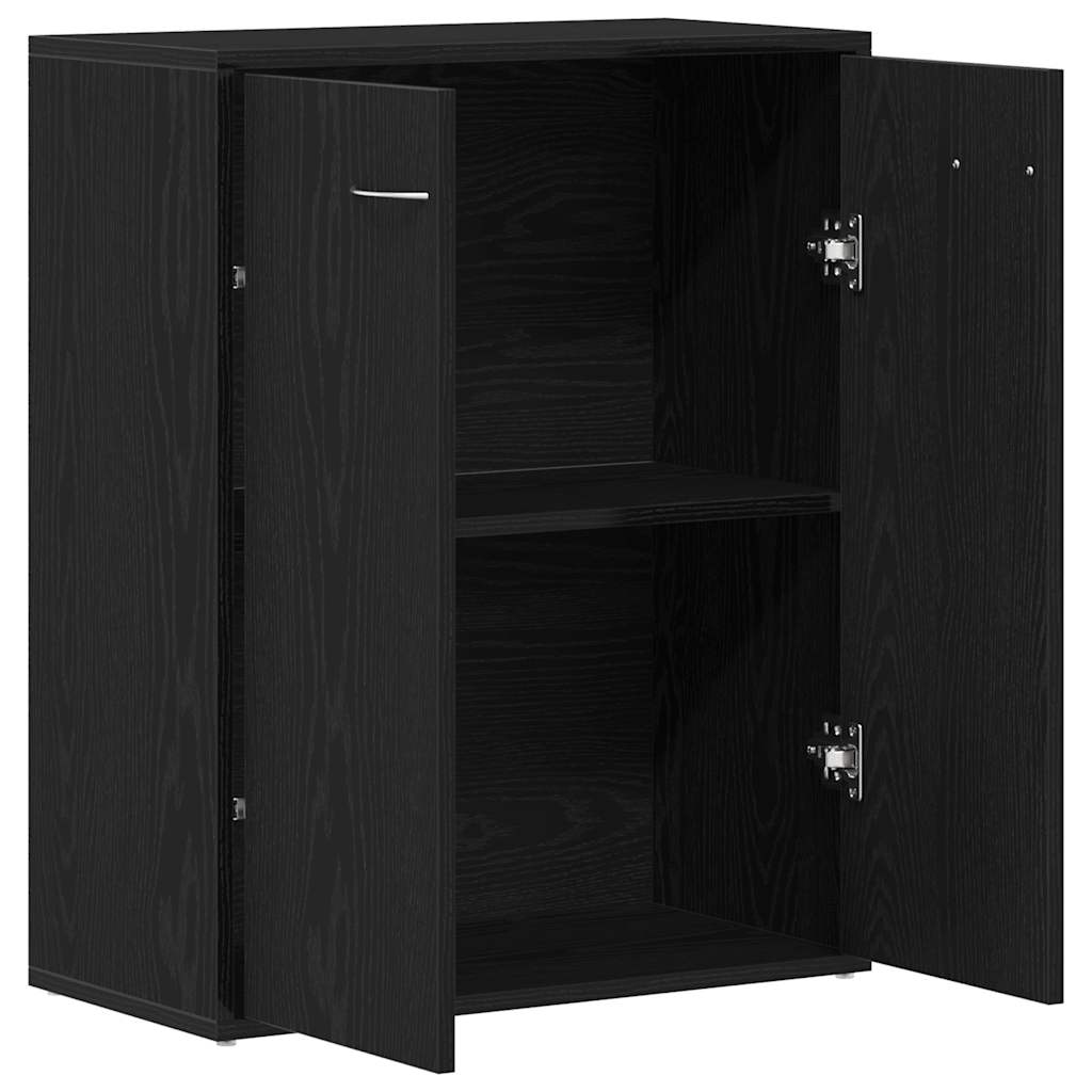 Komoda crni hrast 60x30x75 cm Inženirsko drvo