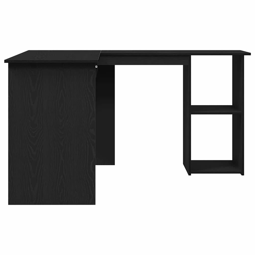 Kutni stol Crni hrast 120 x 140 x 75 cm Konstruirano drvo