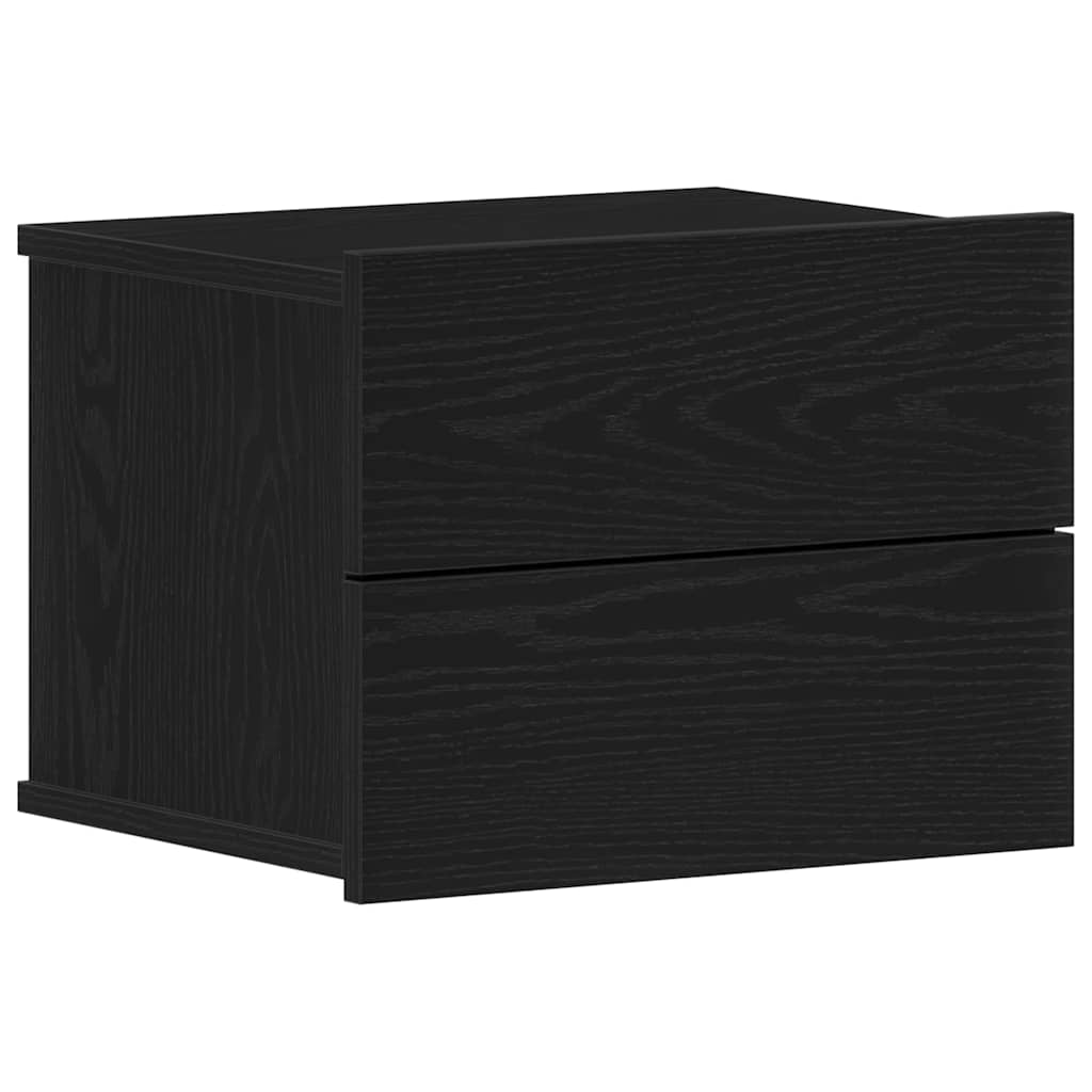 Noćni ormar Crni hrast 40 x 30 x 30 cm Konstruirano drvo