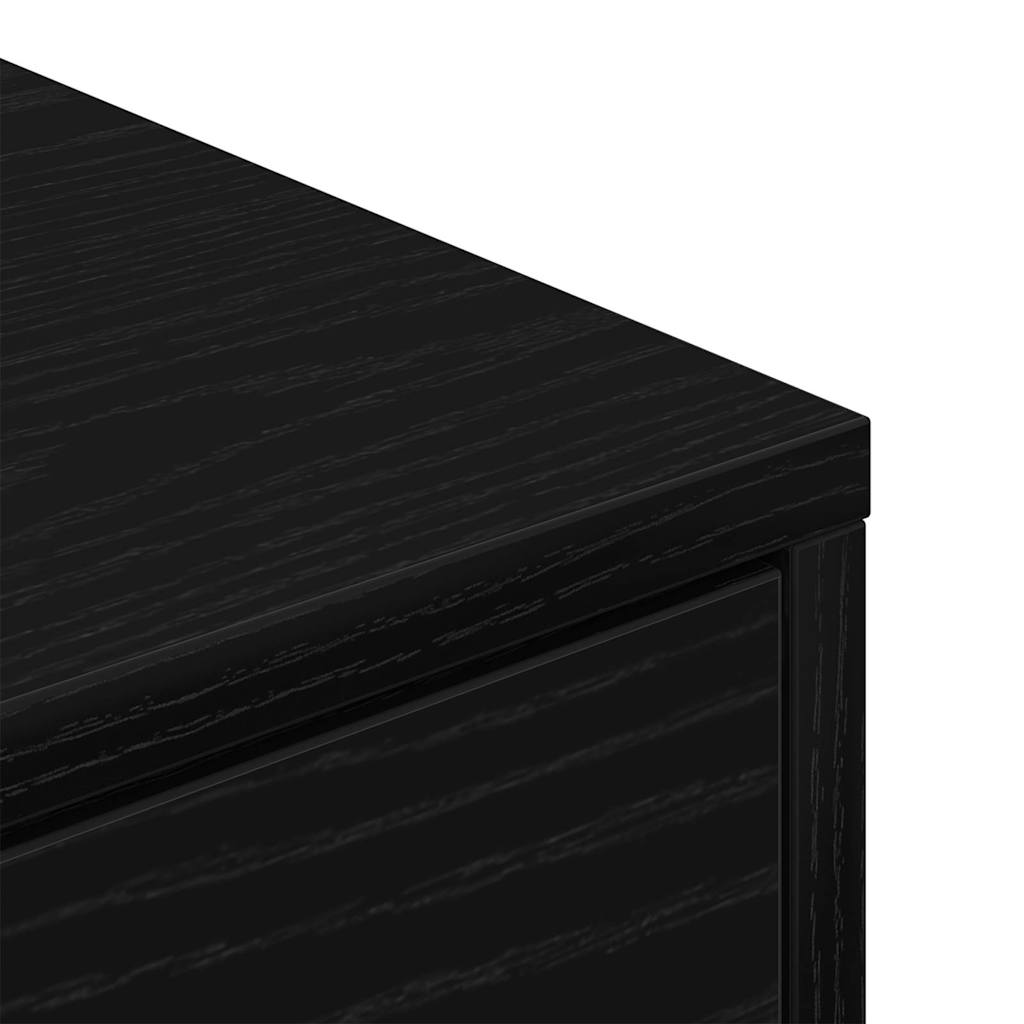 Polica za cipele Crni hrast 60 x 35 x 84 cm Konstruirano drvo