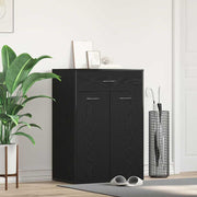 Polica za cipele Crni hrast 60 x 35 x 84 cm Konstruirano drvo