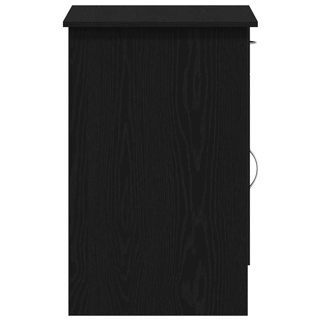 Stol s ladicama Crni hrast 100 x 50 x 76 cm Konstruirano drvo