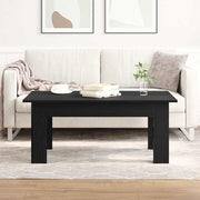 Kava Stol Crni hrast 100 x 60 x 42 cm Konstruirano drvo