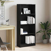 Polica Crni hrast 60 x 24 x 143 cm Konstruirano drvo