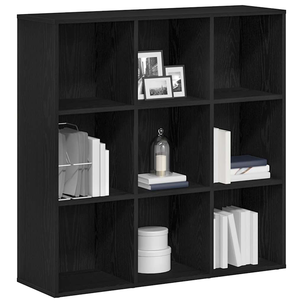 Ormar za knjige crni hrast 98x29x97,5 cm inženjerski drvo