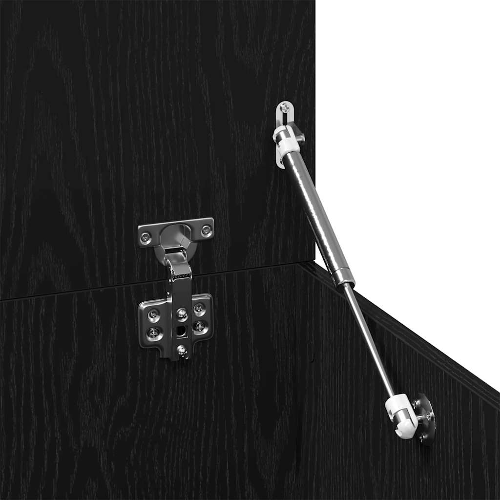 Kava Stol Crni hrast 150 x 50 x 35 cm Konstruirano drvo