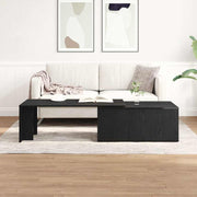 Kava Stol Crni hrast 150 x 50 x 35 cm Konstruirano drvo