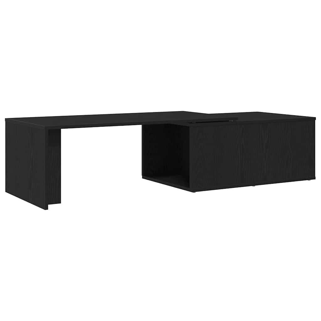 Kava Stol Crni hrast 150 x 50 x 35 cm Konstruirano drvo