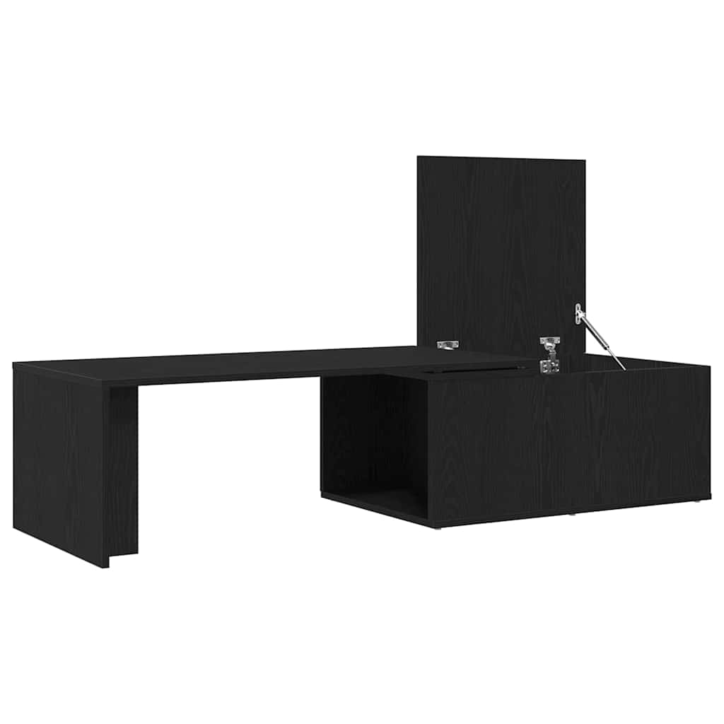 Kava Stol Crni hrast 150 x 50 x 35 cm Konstruirano drvo