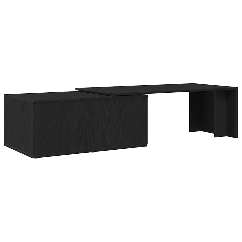 Kava Stol Crni hrast 150 x 50 x 35 cm Konstruirano drvo