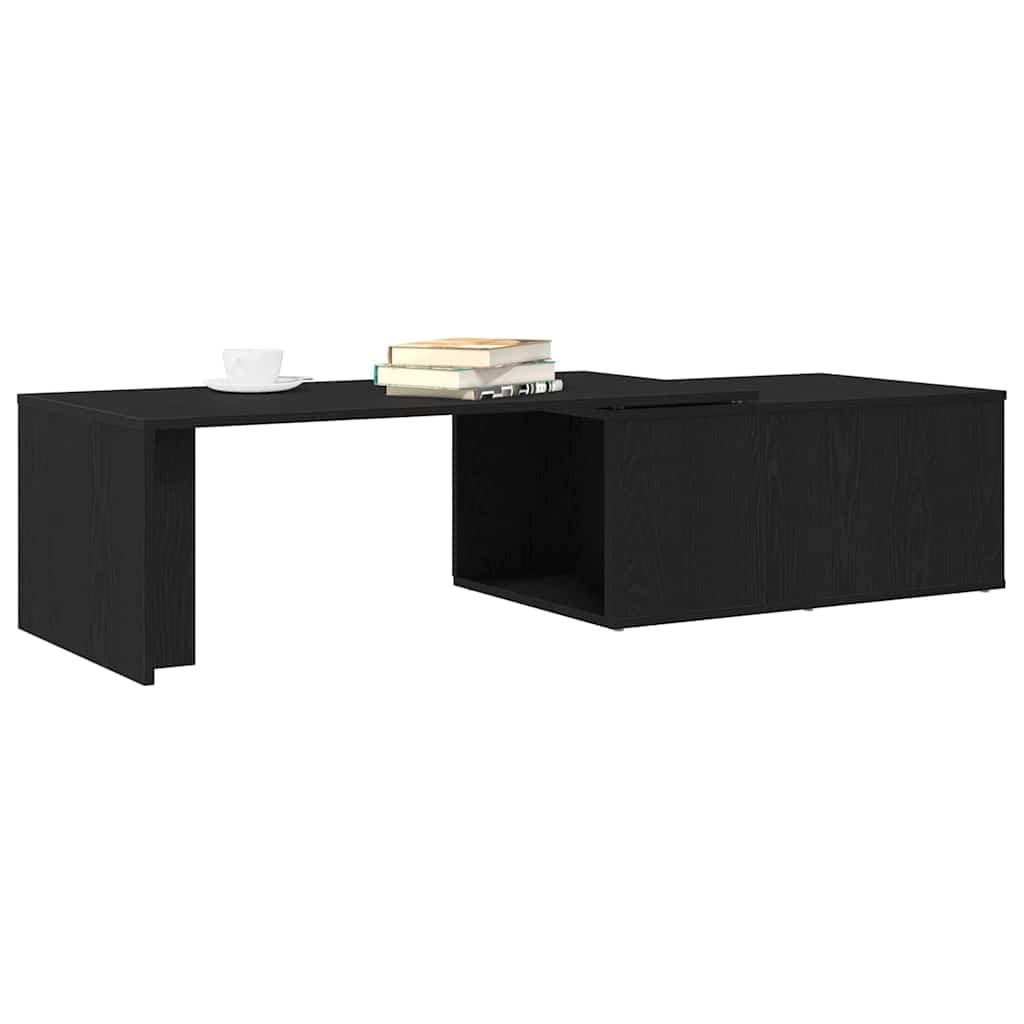 Kava Stol Crni hrast 150 x 50 x 35 cm Konstruirano drvo