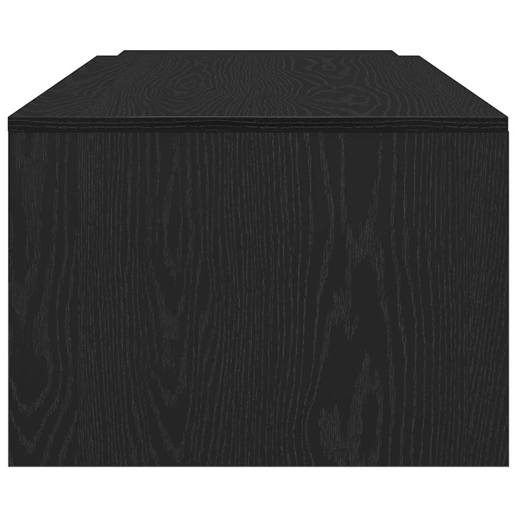 Kava Stol Crni hrast 150 x 50 x 35 cm Konstruirano drvo