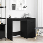Stol s pohranom Crni hrast 100 x 50 x 76 cm Konstruirano drvo