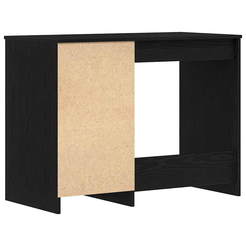 Stol s pohranom Crni hrast 100 x 50 x 76 cm Konstruirano drvo