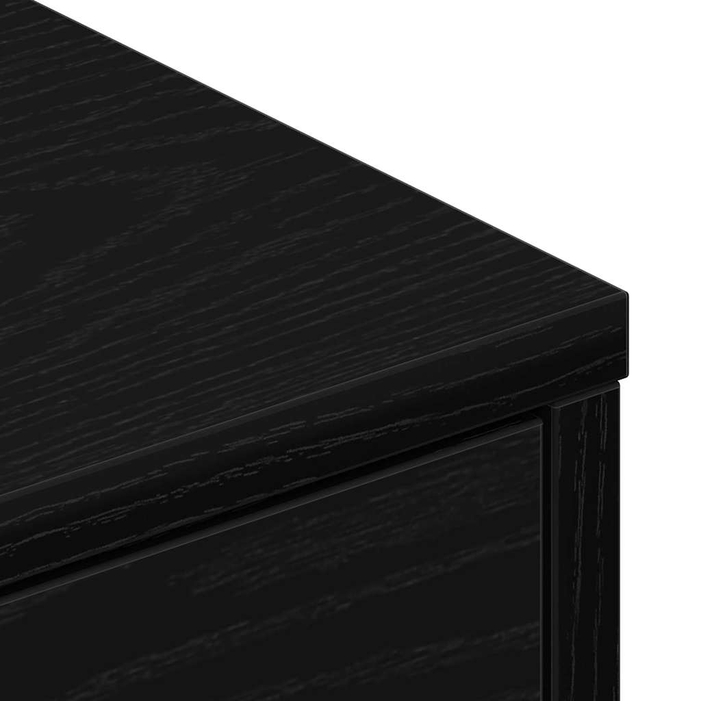 TV ormar Crni hrast 80 x 34 x 36 cm Konstruirano drvo