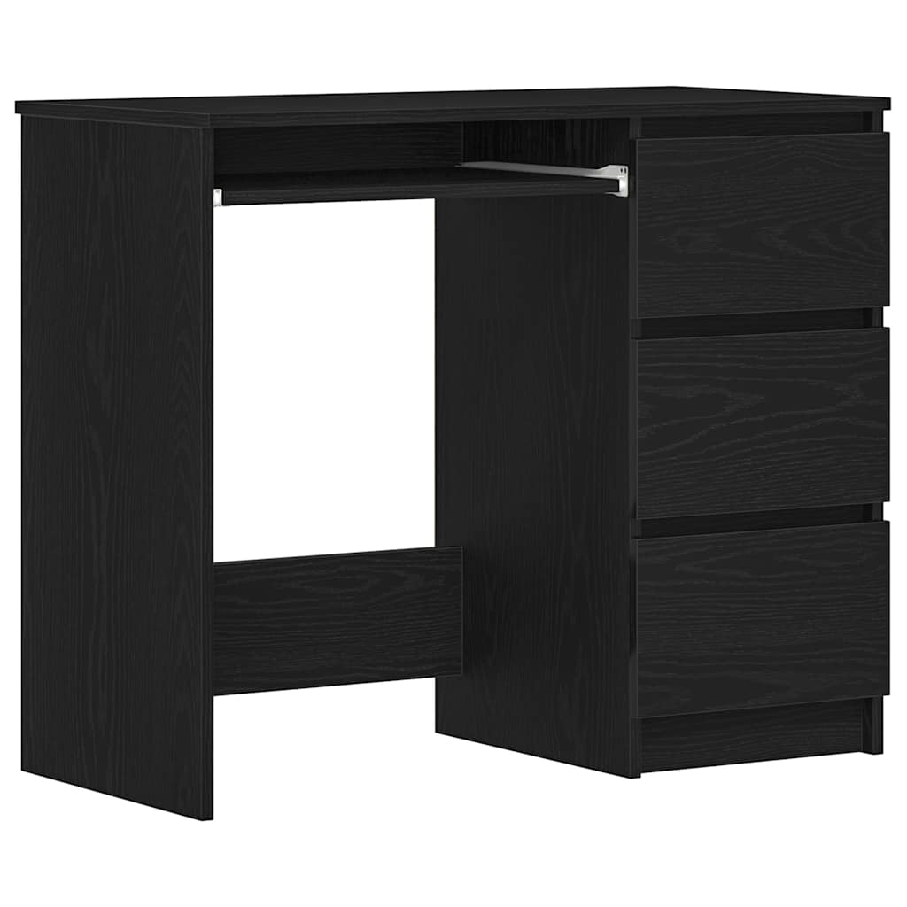 Stol crni hrast 90x45x76 cm konstruirano drvo