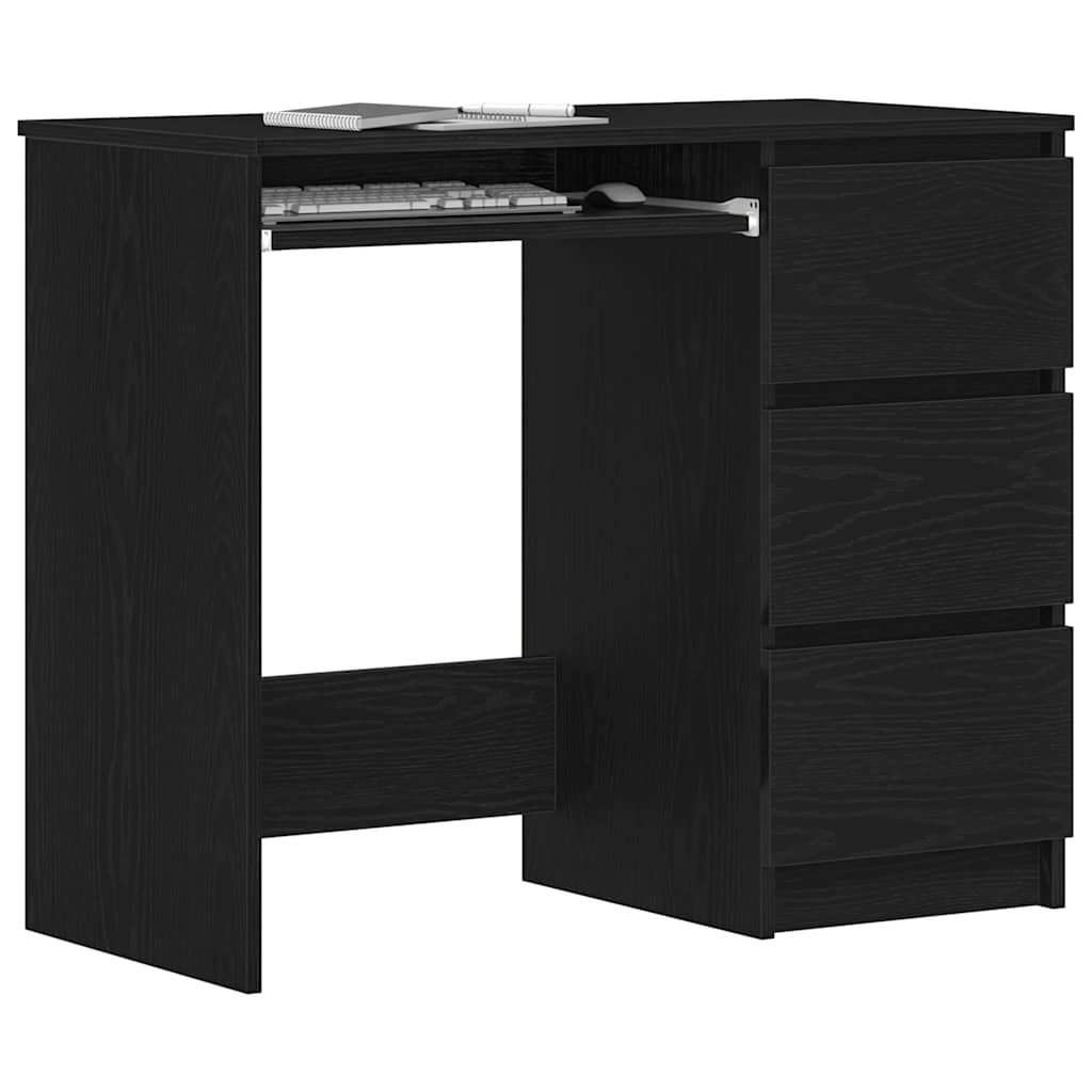 Stol crni hrast 90x45x76 cm konstruirano drvo