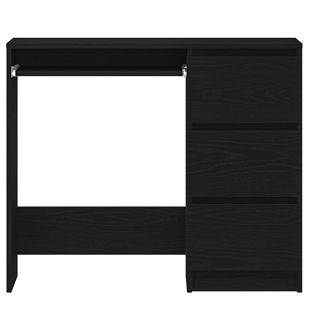 Stol crni hrast 90x45x76 cm konstruirano drvo