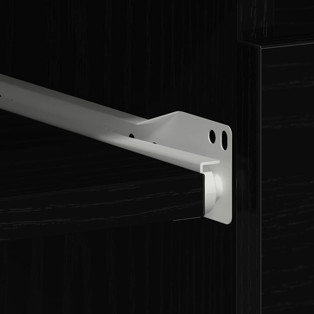 Stol crni hrast 90x45x76 cm konstruirano drvo
