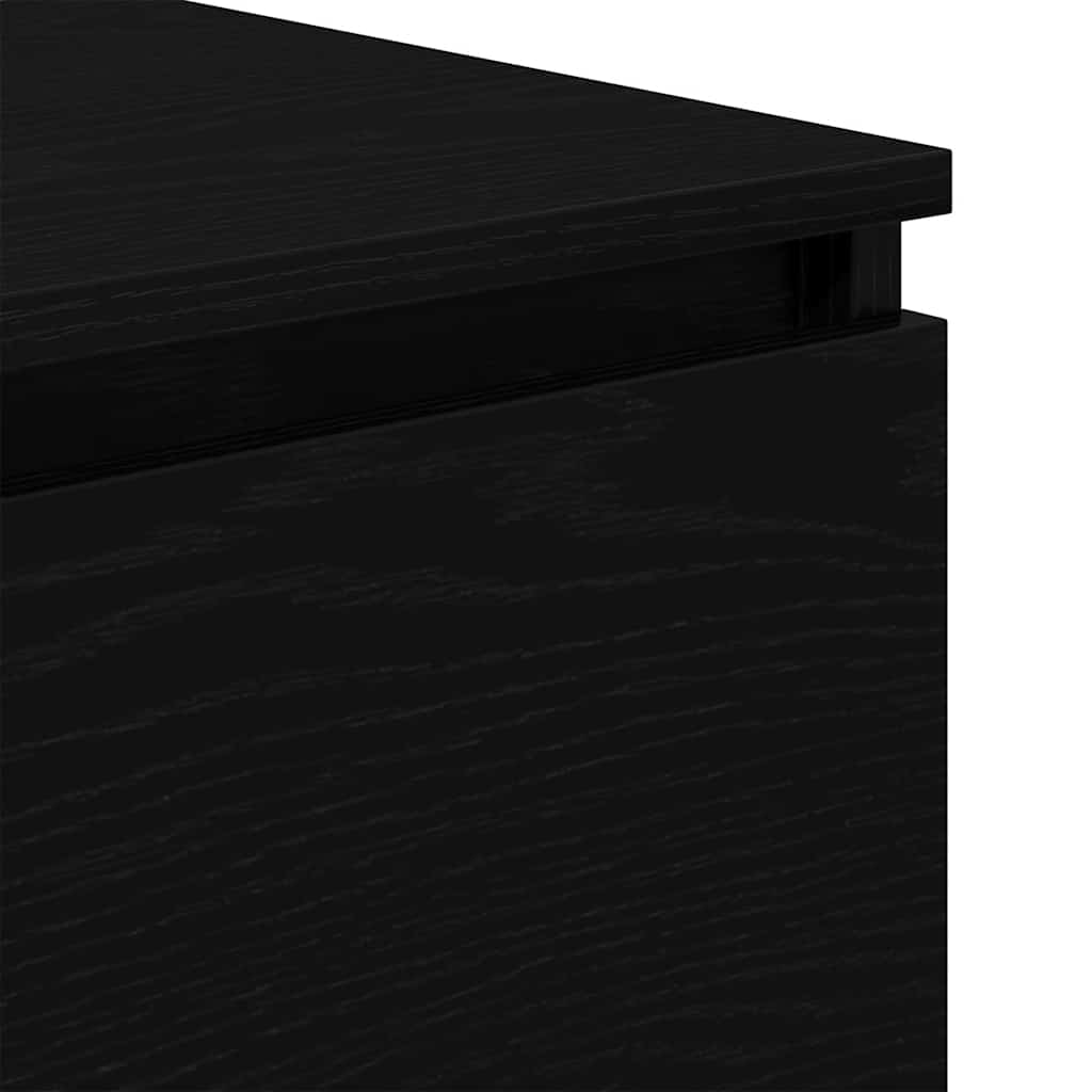 Komoda crni hrast 60x35x76 cm Inženirsko drvo