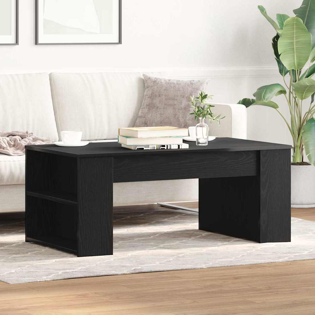 Kava Stol Crni hrast 102 x 55 x 42 cm Konstruirano drvo