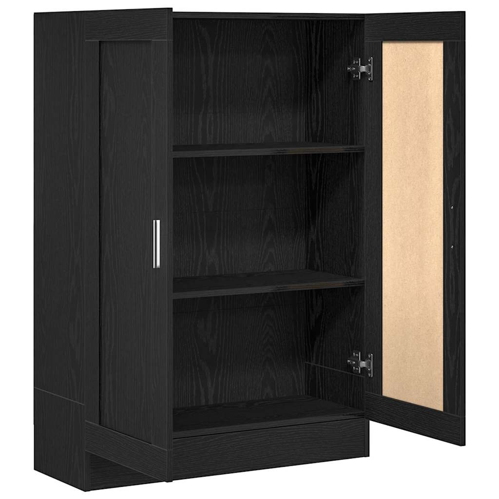 Ormarić za knjige Crni hrast 82,5 x 30,5 x 115 cm