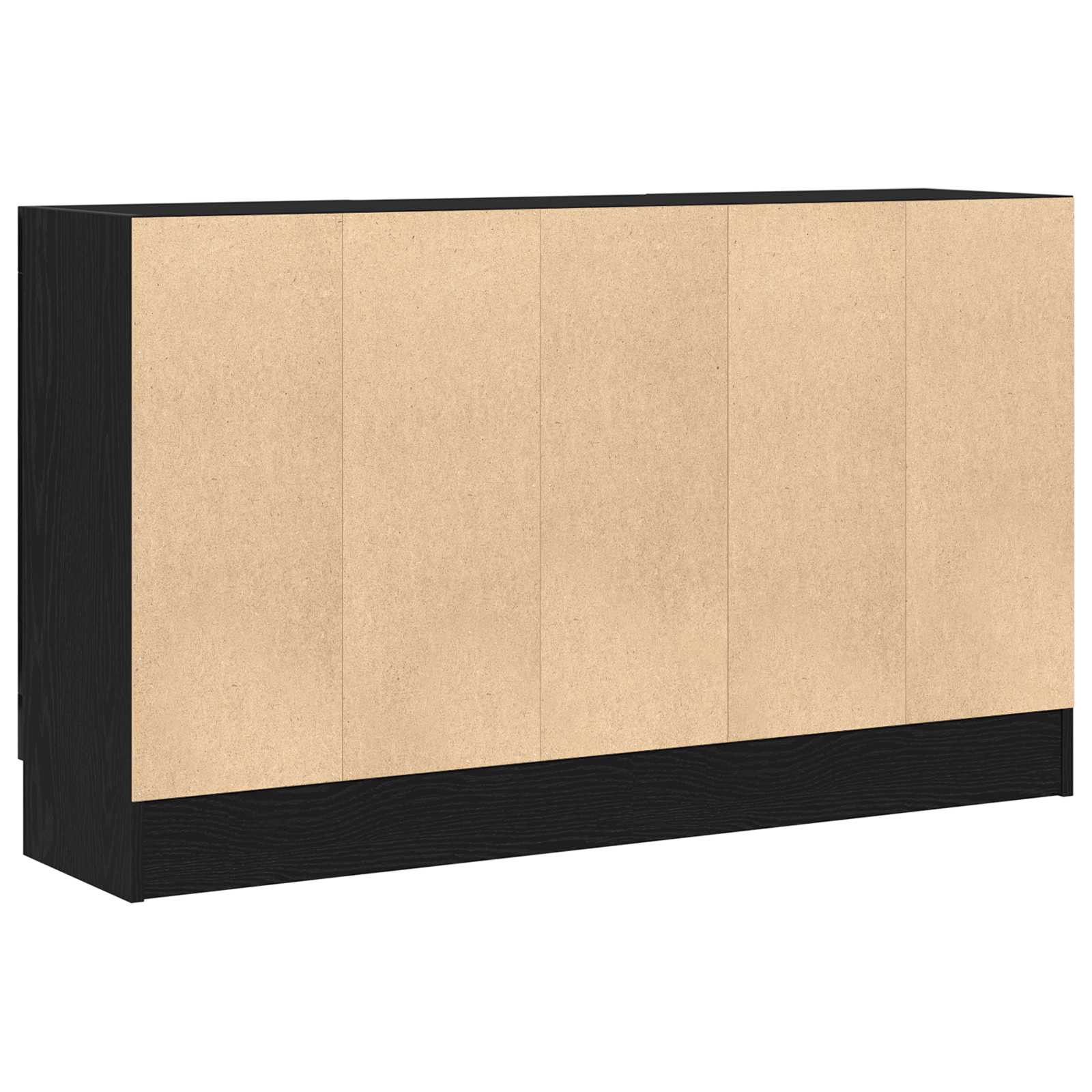 Kreveta Crni hrast 120 x 30,5 x 70 cm Konstruirano drvo