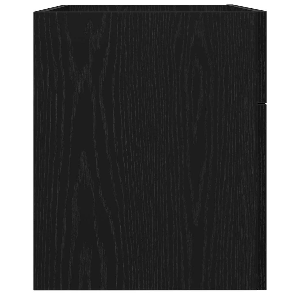 Ormarić za umivaonik Zidne Crni hrast 38,5 x 100 x 46 cm