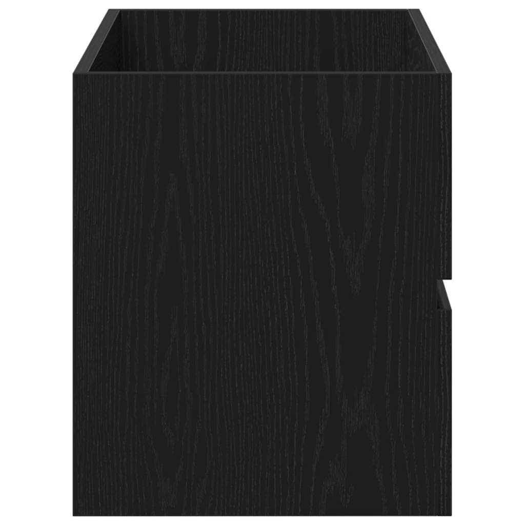 Kupaonski ormarić za sudoper Crni hrast 80 x 38,5 x 45 cm