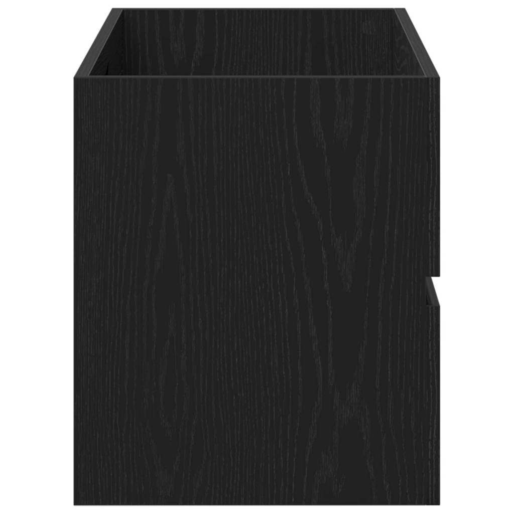 Kupaonski ormarić za sudoper Crni hrast 90 x 38,5 x 45 cm