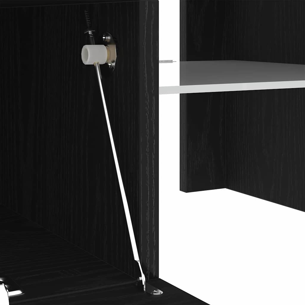 TV ormar Crni hrast 120 x 35 x 40 cm Konstruirano drvo