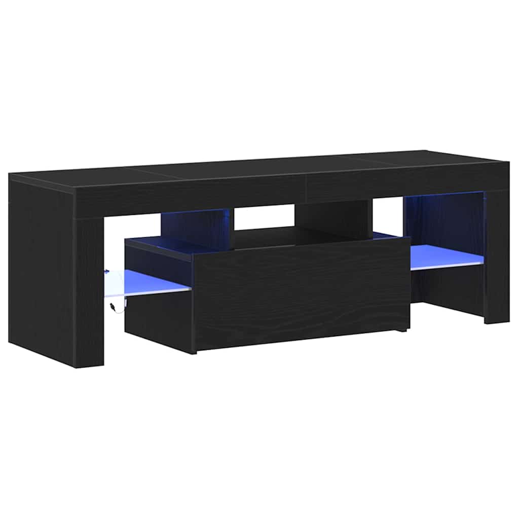 TV ormar Crni hrast 120 x 35 x 40 cm Konstruirano drvo