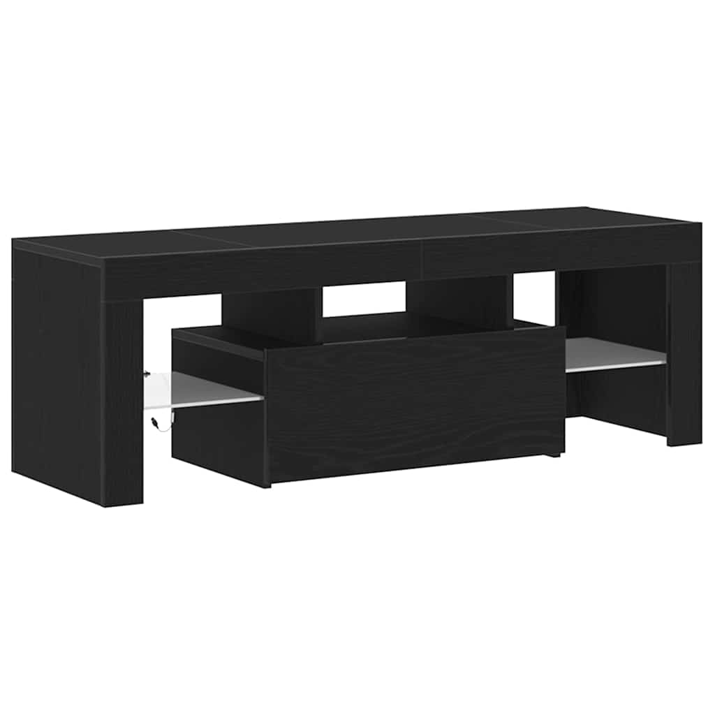 TV ormar Crni hrast 120 x 35 x 40 cm Konstruirano drvo