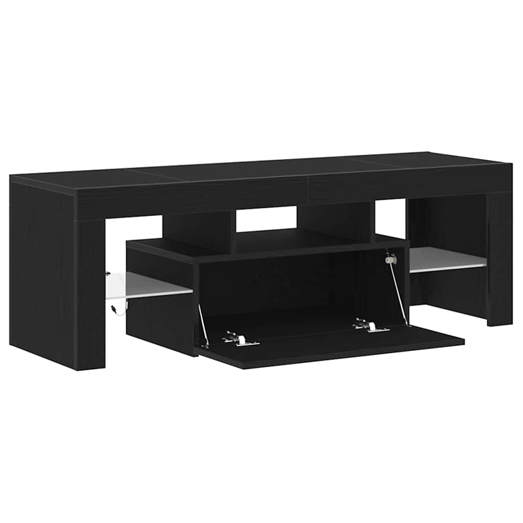 TV ormar Crni hrast 120 x 35 x 40 cm Konstruirano drvo