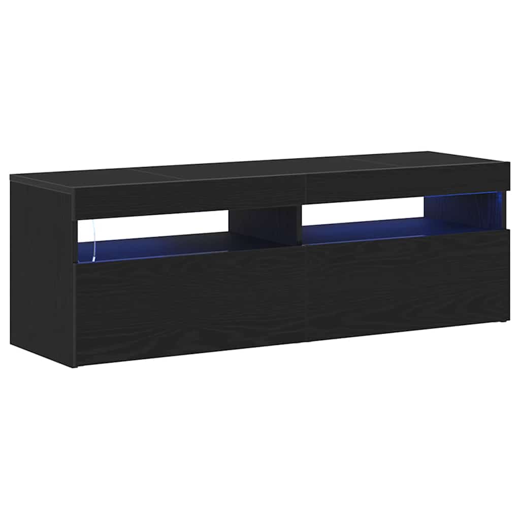 TV ormar Crni hrast 120 x 35 x 40 cm Konstruirano drvo