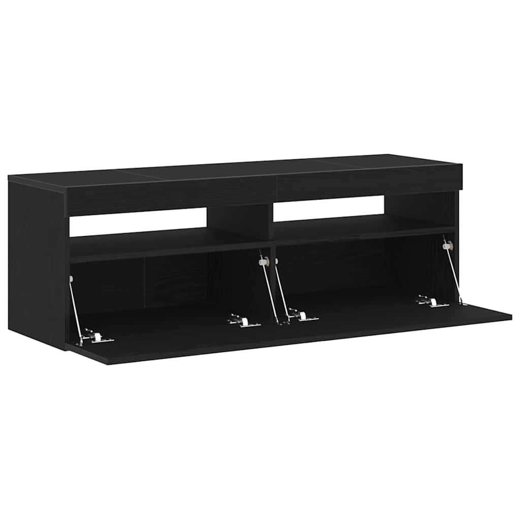 TV ormar Crni hrast 120 x 35 x 40 cm Konstruirano drvo