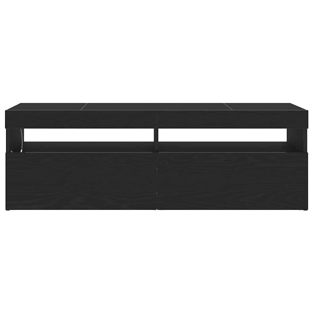TV ormar Crni hrast 120 x 35 x 40 cm Konstruirano drvo