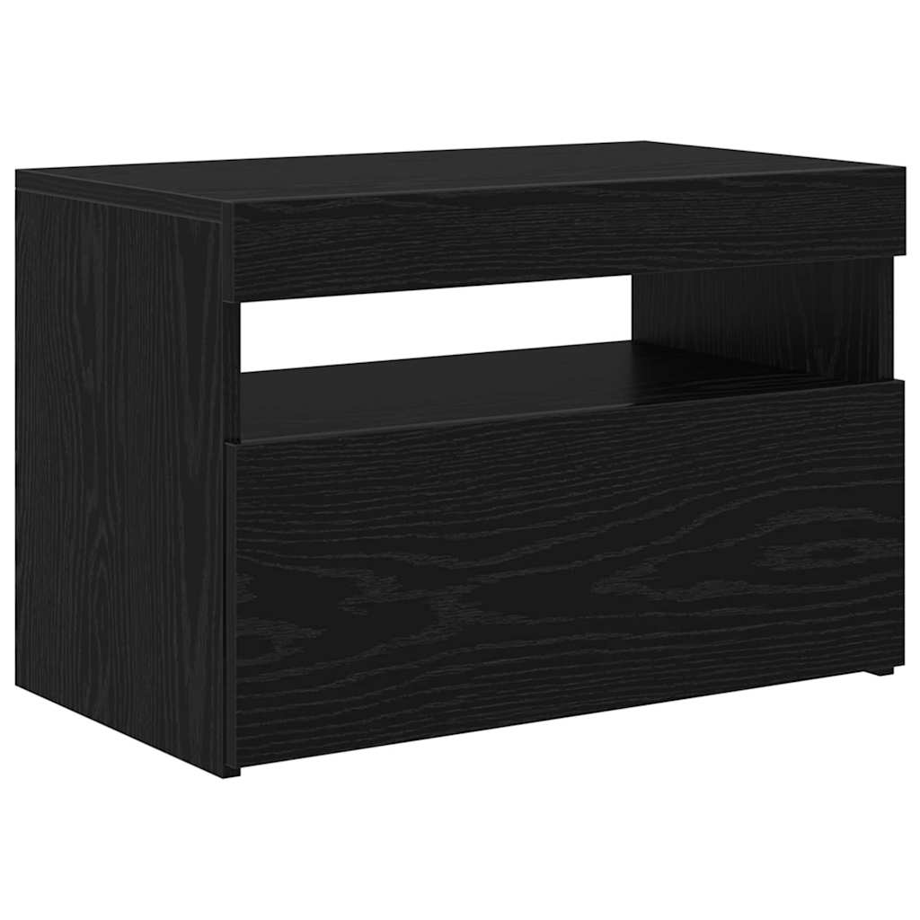 TV ormar Crni hrast 60 x 35 x 40 cm Konstruirano drvo