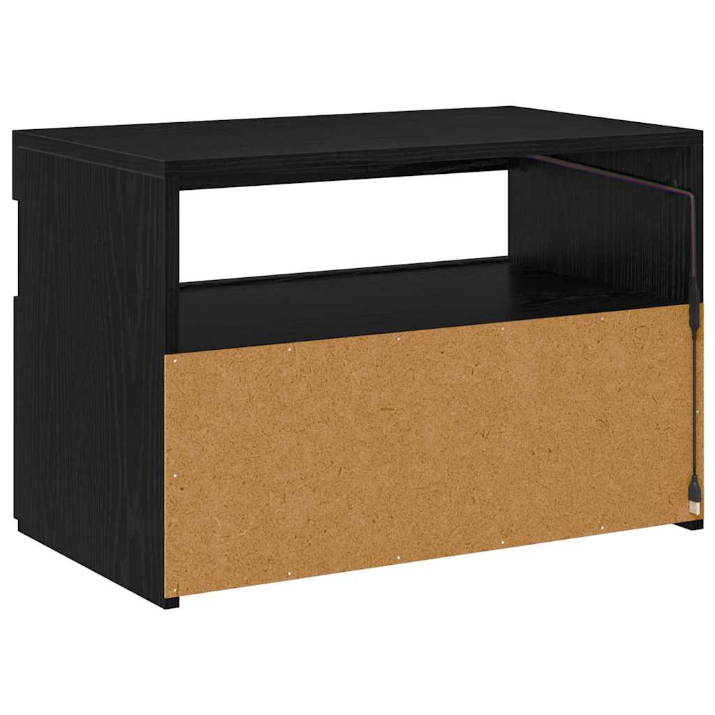 TV ormar Crni hrast 60 x 35 x 40 cm Konstruirano drvo