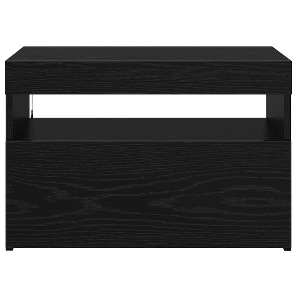 TV ormar Crni hrast 60 x 35 x 40 cm Konstruirano drvo