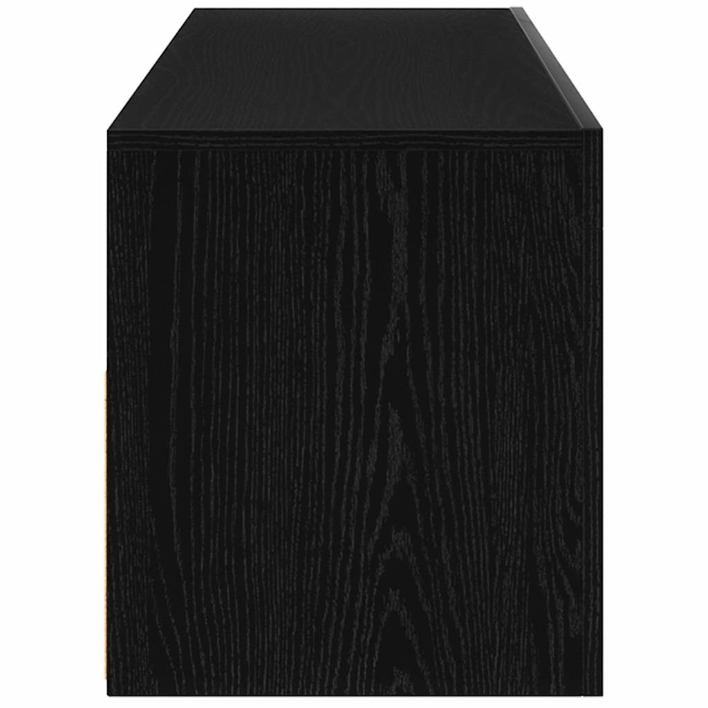 TV ormar 2 pcs Crni hrast 75 x 35 x 40 cm Konstruirano drvo