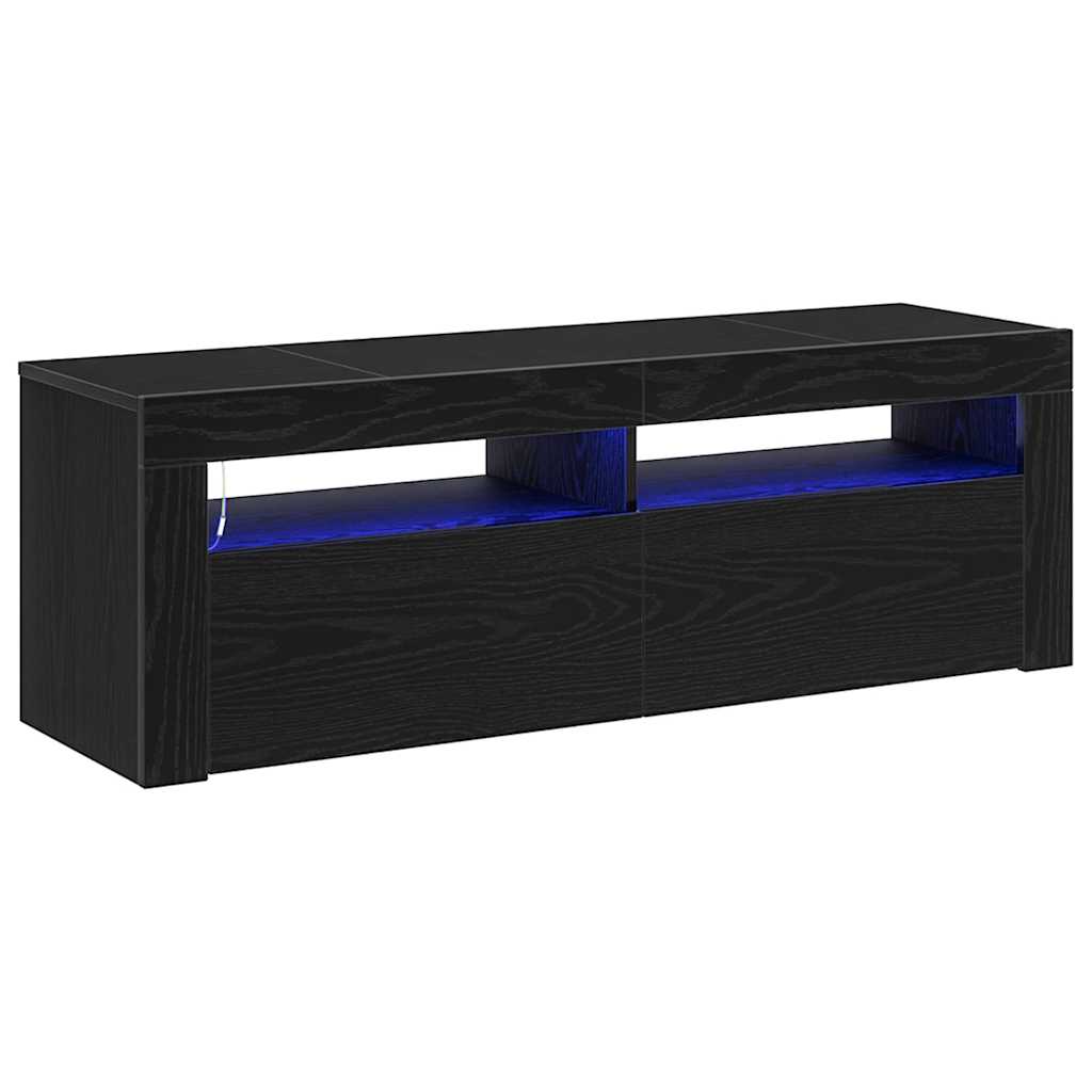 TV ormar Crni hrast 120 x 35 x 40 cm Konstruirano drvo