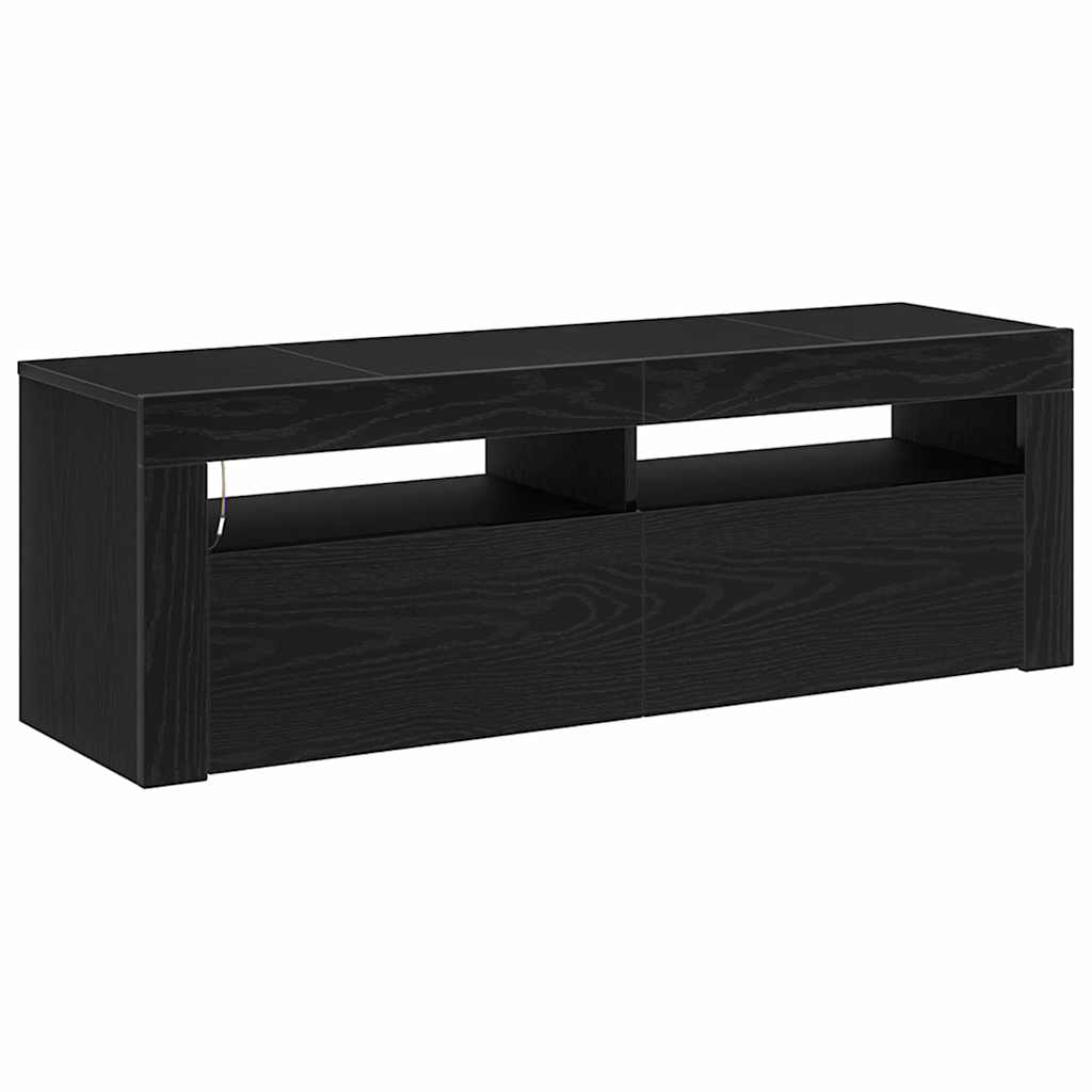 TV ormar Crni hrast 120 x 35 x 40 cm Konstruirano drvo